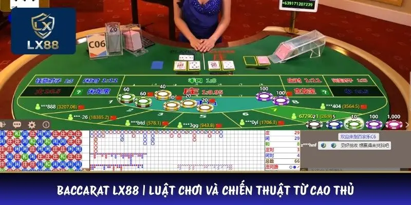 Baccarat LX88 | Luật Chơi Và Chiến Thuật Từ Cao Thủ