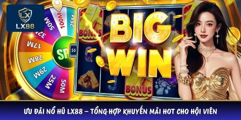 Ưu Đãi Nổ Hũ LX88 – Tổng Hợp Khuyến Mãi Hot Cho Hội Viên